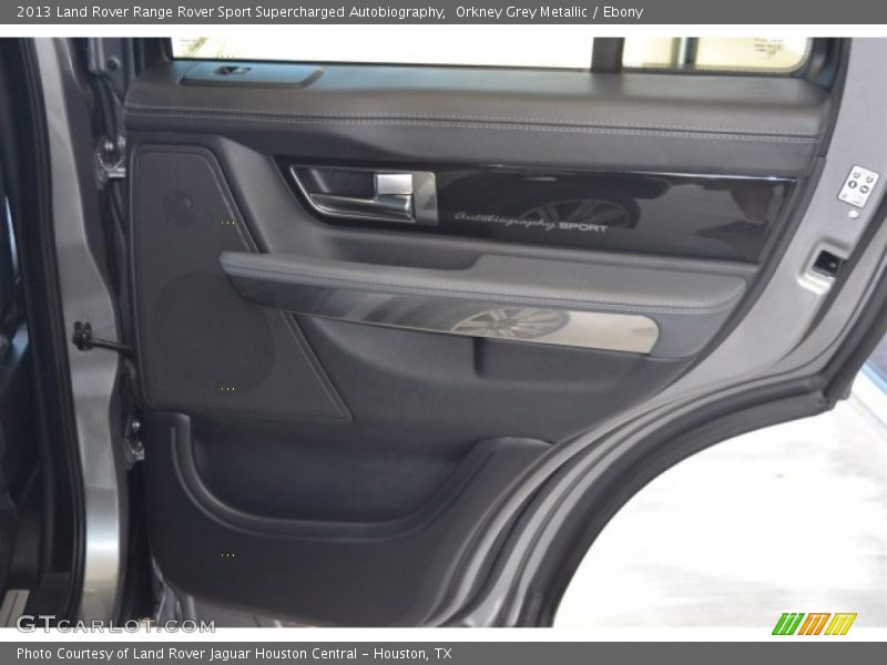 Orkney Grey Metallic / Ebony 2013 Land Rover Range Rover Sport Supercharged Autobiography
