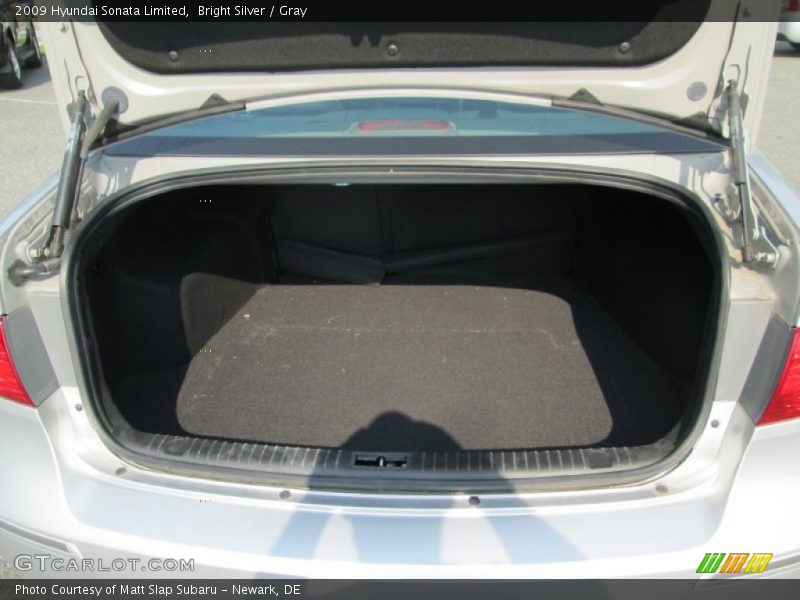 Bright Silver / Gray 2009 Hyundai Sonata Limited