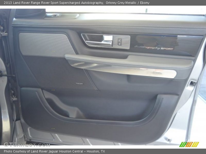 Orkney Grey Metallic / Ebony 2013 Land Rover Range Rover Sport Supercharged Autobiography