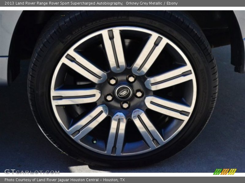 Orkney Grey Metallic / Ebony 2013 Land Rover Range Rover Sport Supercharged Autobiography