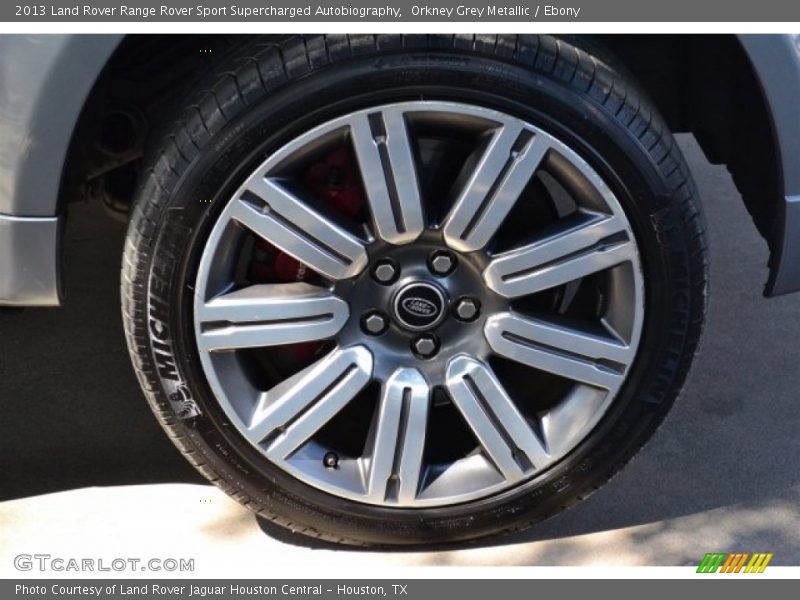 Orkney Grey Metallic / Ebony 2013 Land Rover Range Rover Sport Supercharged Autobiography