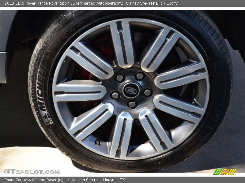 Orkney Grey Metallic / Ebony 2013 Land Rover Range Rover Sport Supercharged Autobiography
