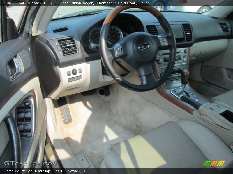 Champagne Gold Opal / Taupe 2005 Subaru Outback 3.0 R L.L. Bean Edition Wagon