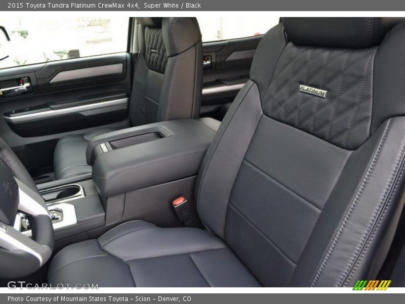 Super White / Black 2015 Toyota Tundra Platinum CrewMax 4x4