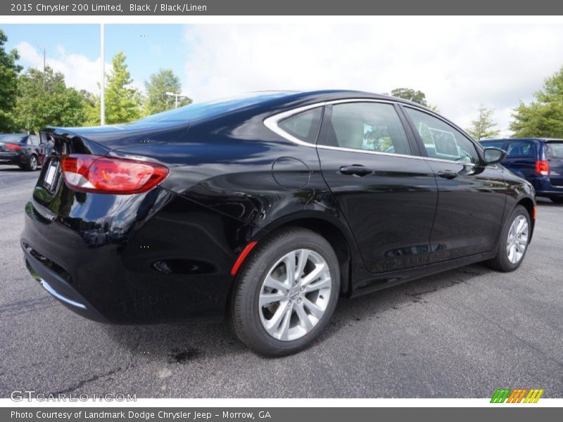 Black / Black/Linen 2015 Chrysler 200 Limited