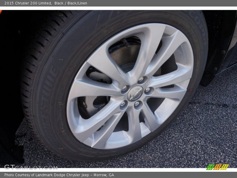 Black / Black/Linen 2015 Chrysler 200 Limited