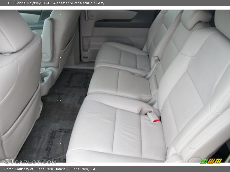 Alabaster Silver Metallic / Gray 2012 Honda Odyssey EX-L