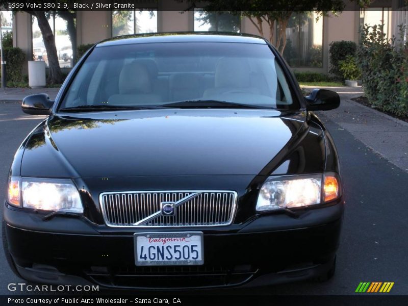 Black / Silver Granite 1999 Volvo S80 2.9