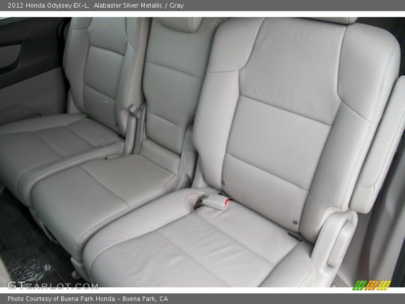 Alabaster Silver Metallic / Gray 2012 Honda Odyssey EX-L