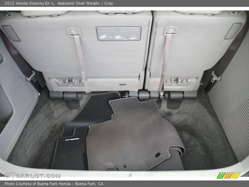 Alabaster Silver Metallic / Gray 2012 Honda Odyssey EX-L