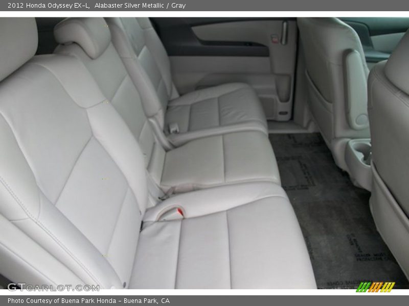 Alabaster Silver Metallic / Gray 2012 Honda Odyssey EX-L