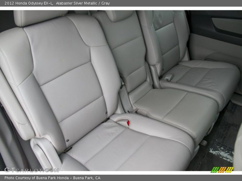 Alabaster Silver Metallic / Gray 2012 Honda Odyssey EX-L