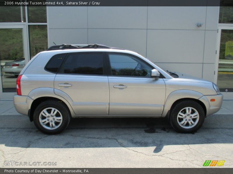 Sahara Silver / Gray 2006 Hyundai Tucson Limited 4x4