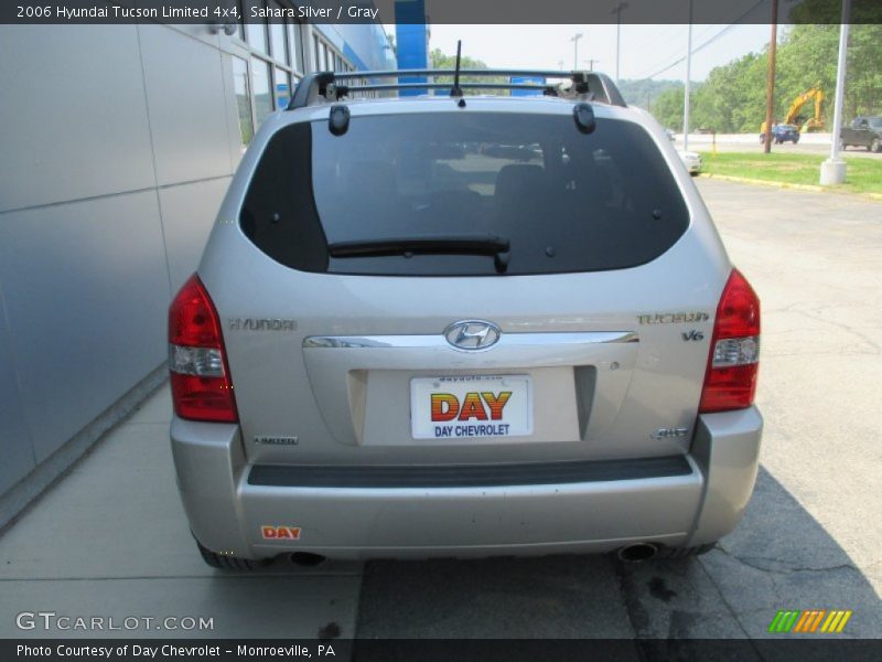 Sahara Silver / Gray 2006 Hyundai Tucson Limited 4x4