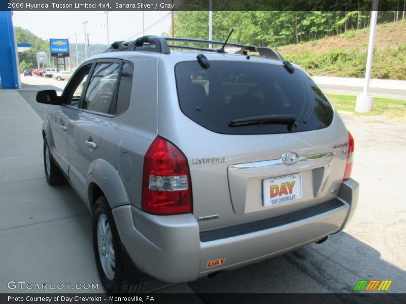 Sahara Silver / Gray 2006 Hyundai Tucson Limited 4x4