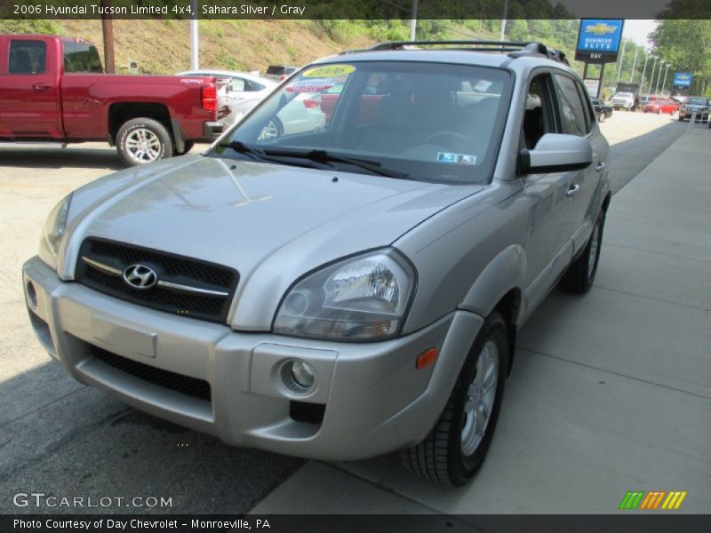 Sahara Silver / Gray 2006 Hyundai Tucson Limited 4x4