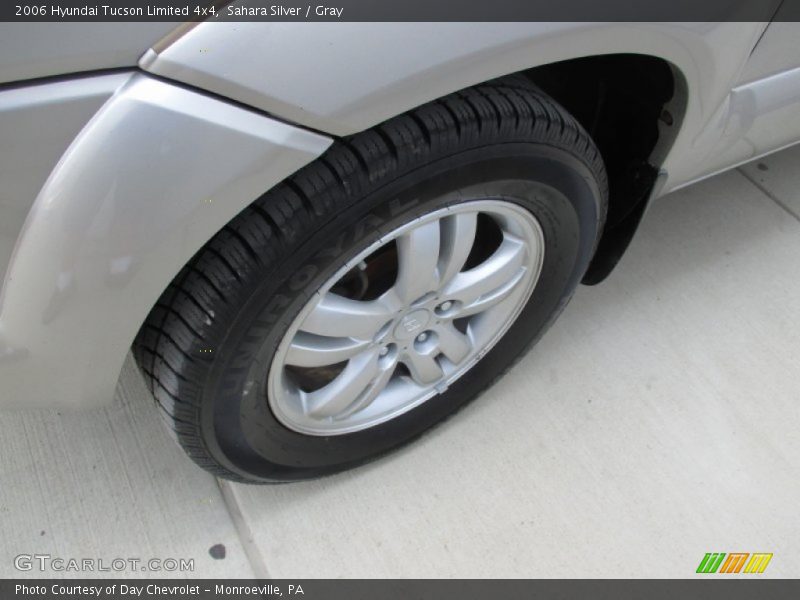 Sahara Silver / Gray 2006 Hyundai Tucson Limited 4x4