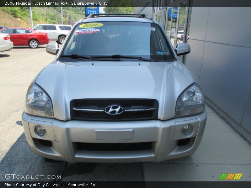 Sahara Silver / Gray 2006 Hyundai Tucson Limited 4x4