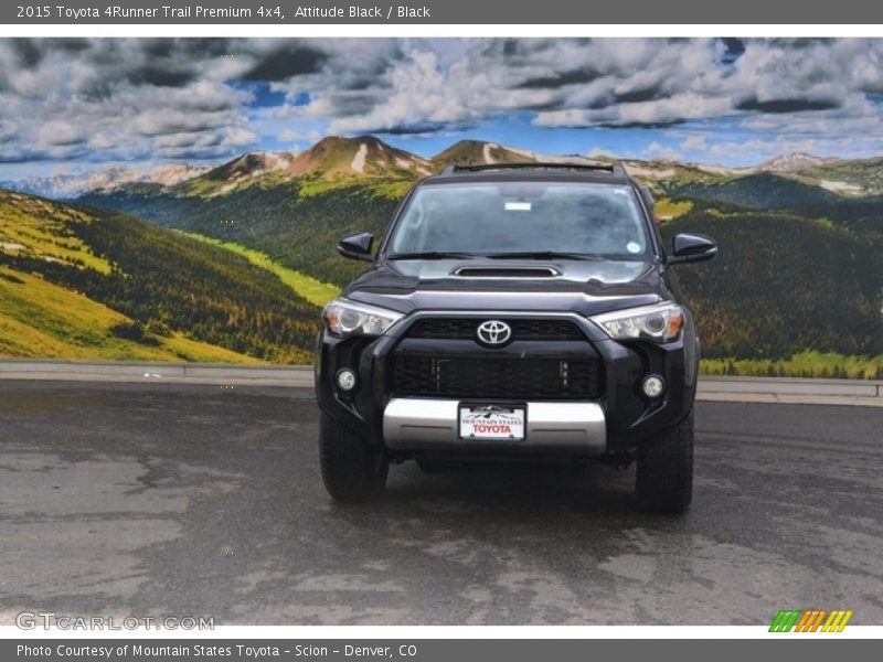 Attitude Black / Black 2015 Toyota 4Runner Trail Premium 4x4