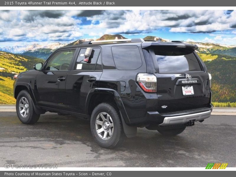 Attitude Black / Black 2015 Toyota 4Runner Trail Premium 4x4