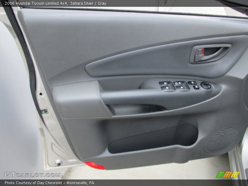 Sahara Silver / Gray 2006 Hyundai Tucson Limited 4x4
