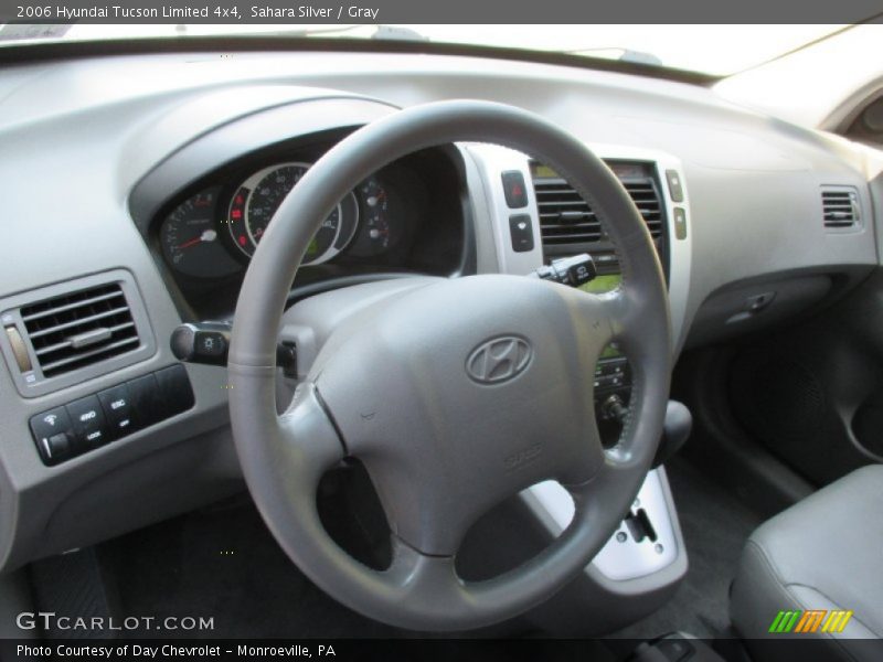 Sahara Silver / Gray 2006 Hyundai Tucson Limited 4x4