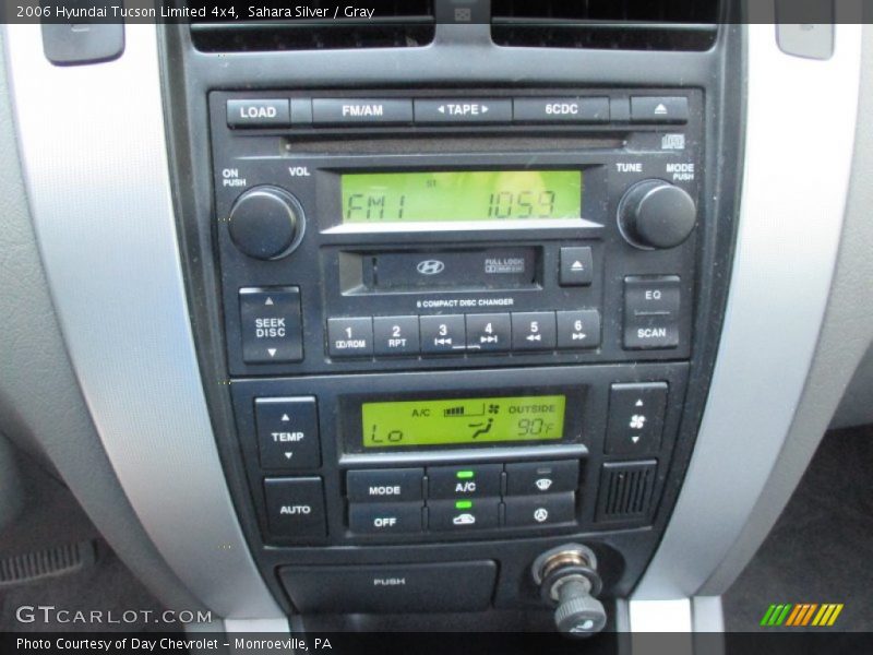 Sahara Silver / Gray 2006 Hyundai Tucson Limited 4x4