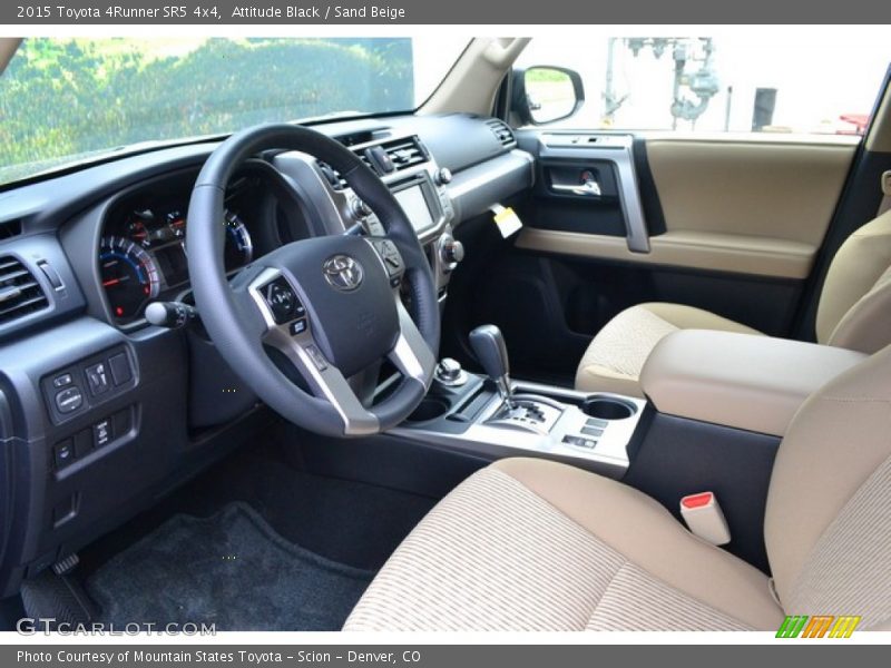 Attitude Black / Sand Beige 2015 Toyota 4Runner SR5 4x4