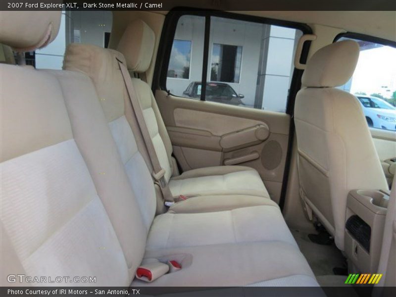 Dark Stone Metallic / Camel 2007 Ford Explorer XLT