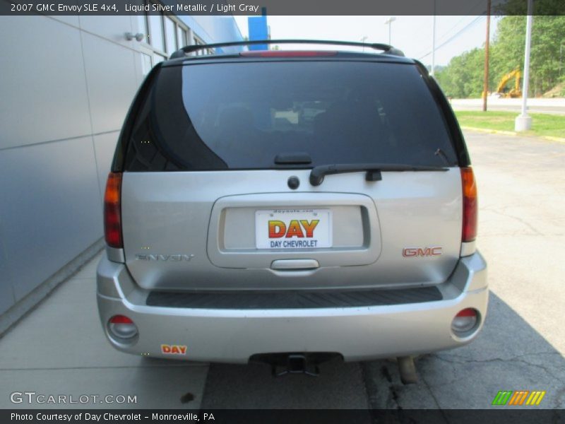Liquid Silver Metallic / Light Gray 2007 GMC Envoy SLE 4x4