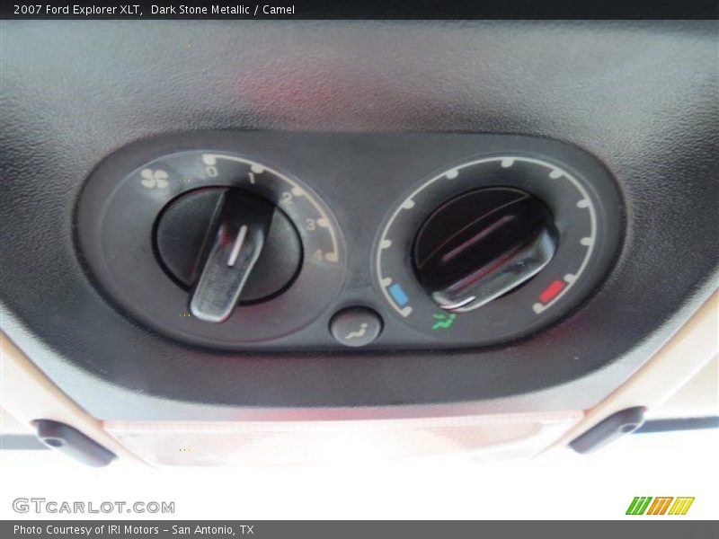 Dark Stone Metallic / Camel 2007 Ford Explorer XLT