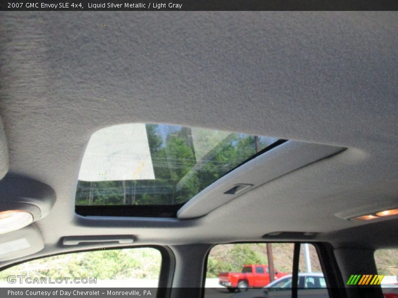 Liquid Silver Metallic / Light Gray 2007 GMC Envoy SLE 4x4