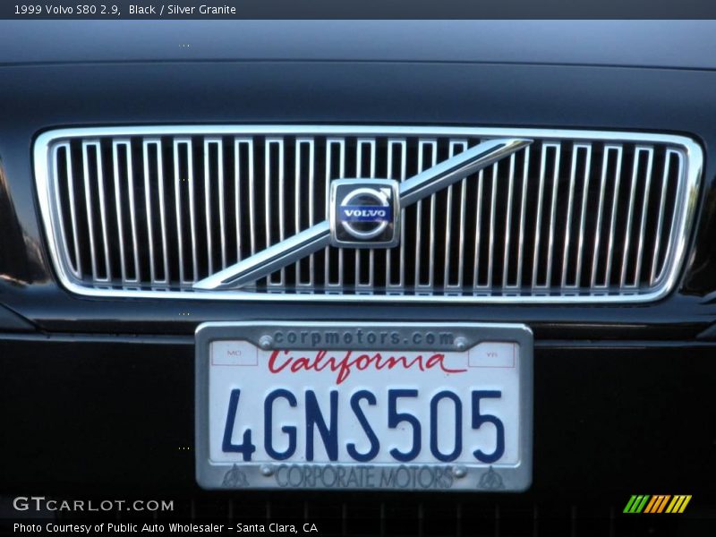 Black / Silver Granite 1999 Volvo S80 2.9