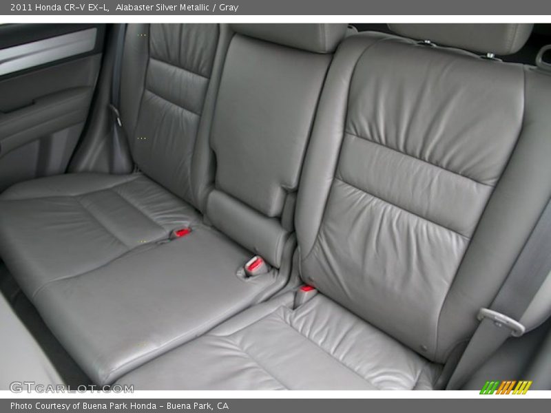Alabaster Silver Metallic / Gray 2011 Honda CR-V EX-L