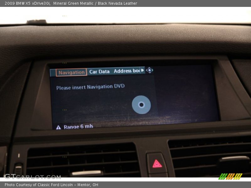 Mineral Green Metallic / Black Nevada Leather 2009 BMW X5 xDrive30i