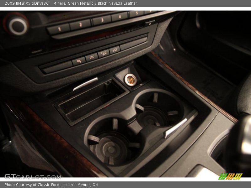Mineral Green Metallic / Black Nevada Leather 2009 BMW X5 xDrive30i