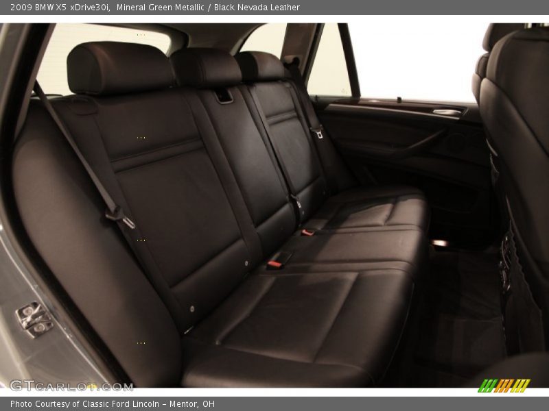 Mineral Green Metallic / Black Nevada Leather 2009 BMW X5 xDrive30i