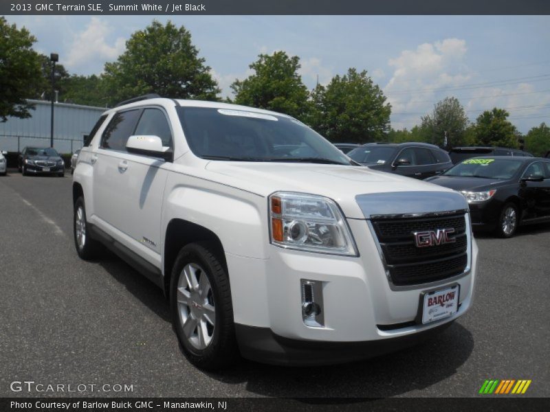 Summit White / Jet Black 2013 GMC Terrain SLE