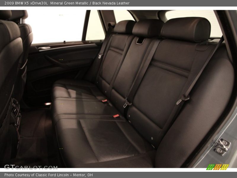 Mineral Green Metallic / Black Nevada Leather 2009 BMW X5 xDrive30i