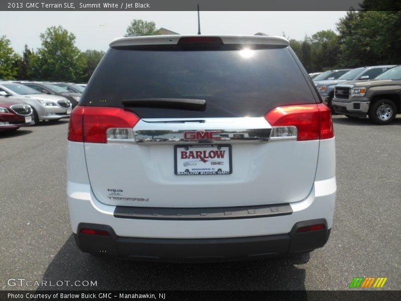 Summit White / Jet Black 2013 GMC Terrain SLE