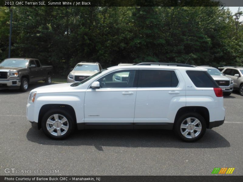 Summit White / Jet Black 2013 GMC Terrain SLE