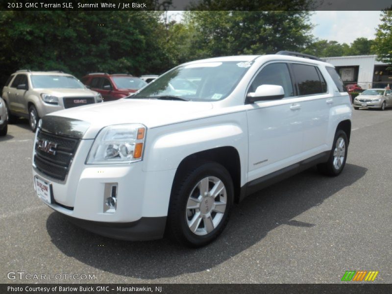 Summit White / Jet Black 2013 GMC Terrain SLE