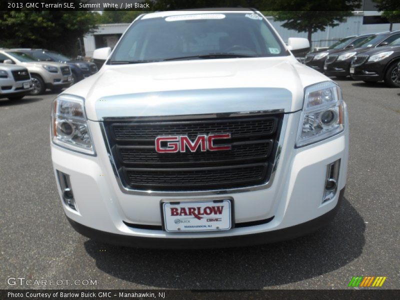 Summit White / Jet Black 2013 GMC Terrain SLE