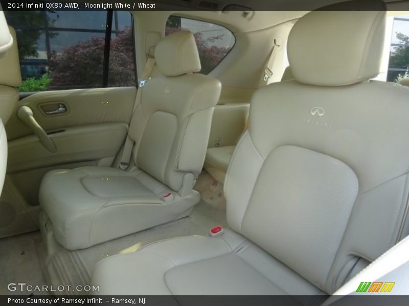 Rear Seat of 2014 QX80 AWD