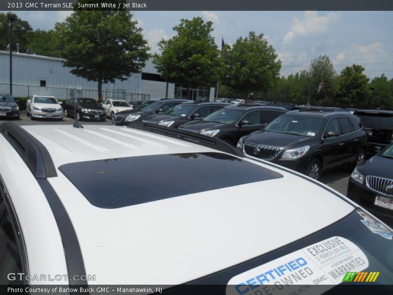 Summit White / Jet Black 2013 GMC Terrain SLE