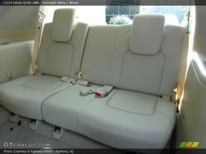 Rear Seat of 2014 QX80 AWD