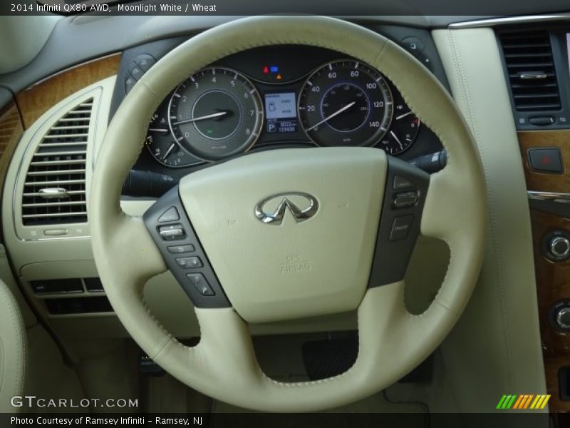  2014 QX80 AWD Steering Wheel