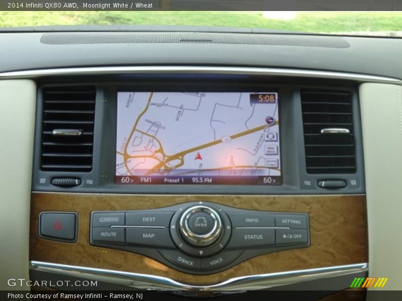 Navigation of 2014 QX80 AWD