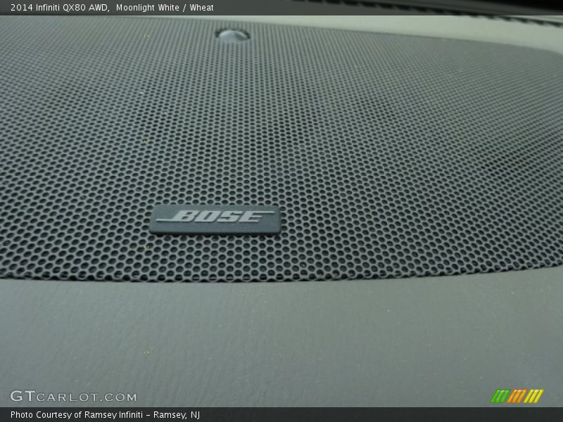 Moonlight White / Wheat 2014 Infiniti QX80 AWD