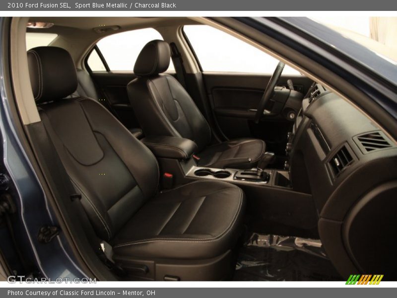 Sport Blue Metallic / Charcoal Black 2010 Ford Fusion SEL